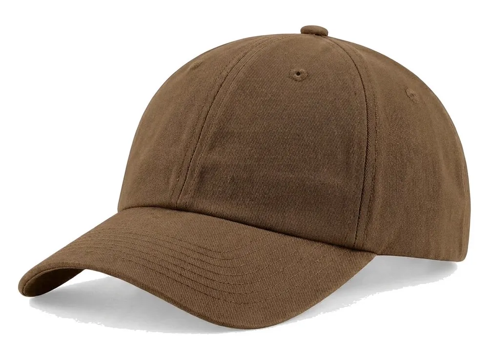 Premium Medium Profile Dad Cap in Coyote Brown