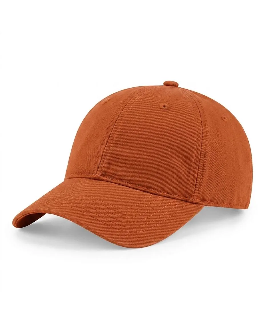 Classic Washed Cap in Burnt Orange