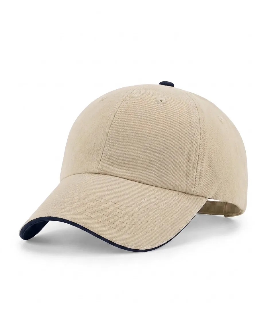 The Half Sandwich in Khaki / Navy