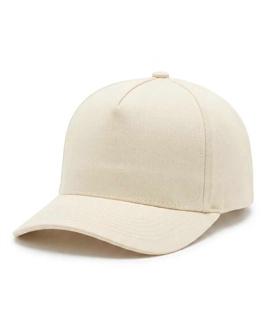 5-Panel Heavy Structure Cap in Cream