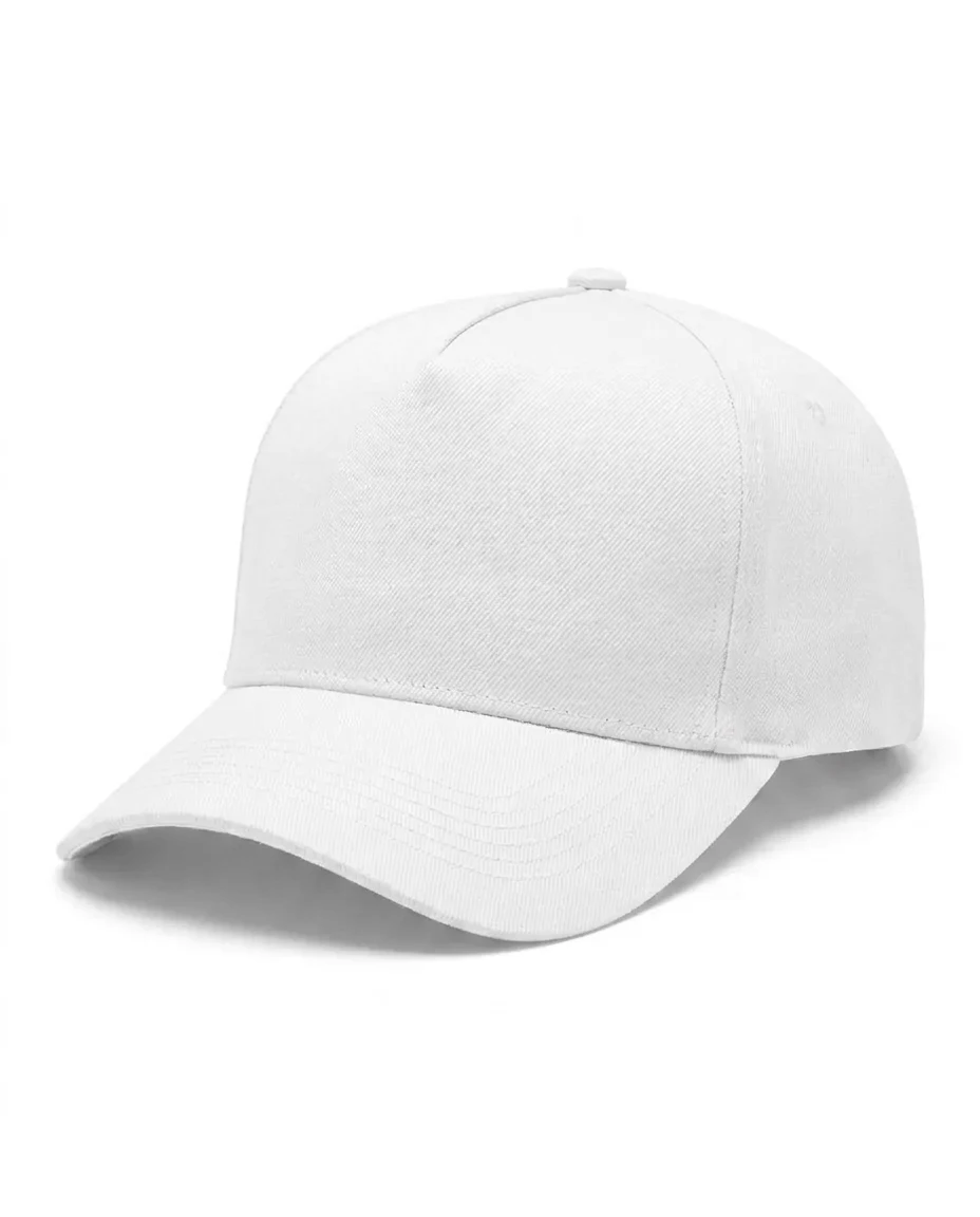 5-Panel Heavy Structure Cap in White