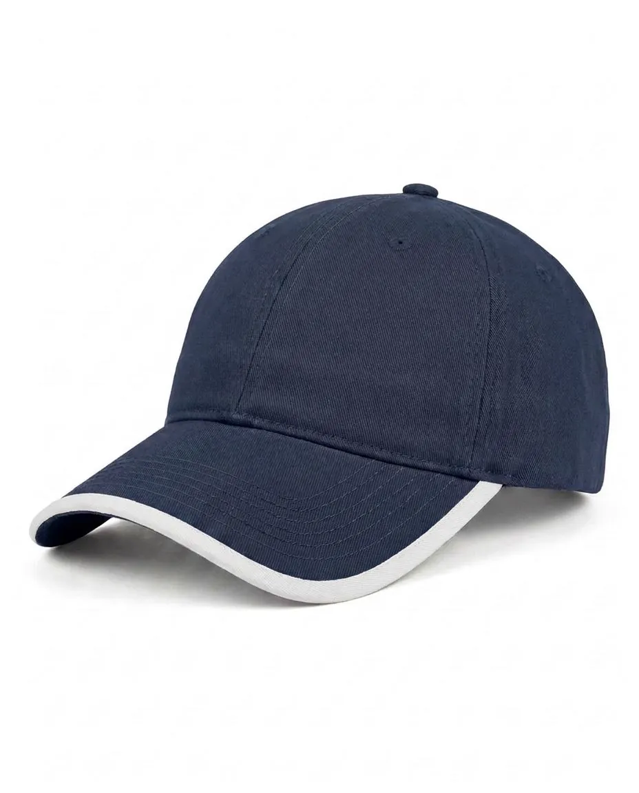 Trim Cap in Navy / White