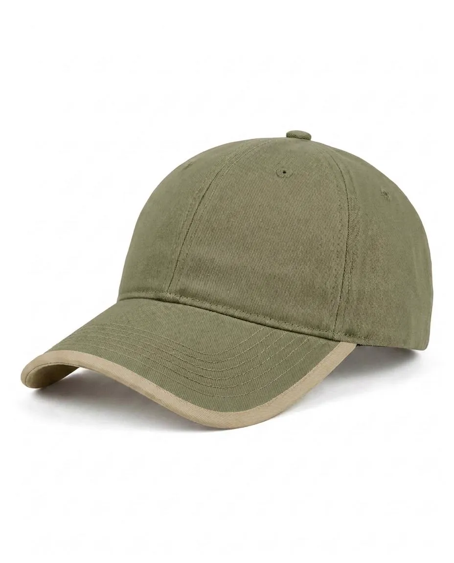 Trim Cap in Olive / Khaki