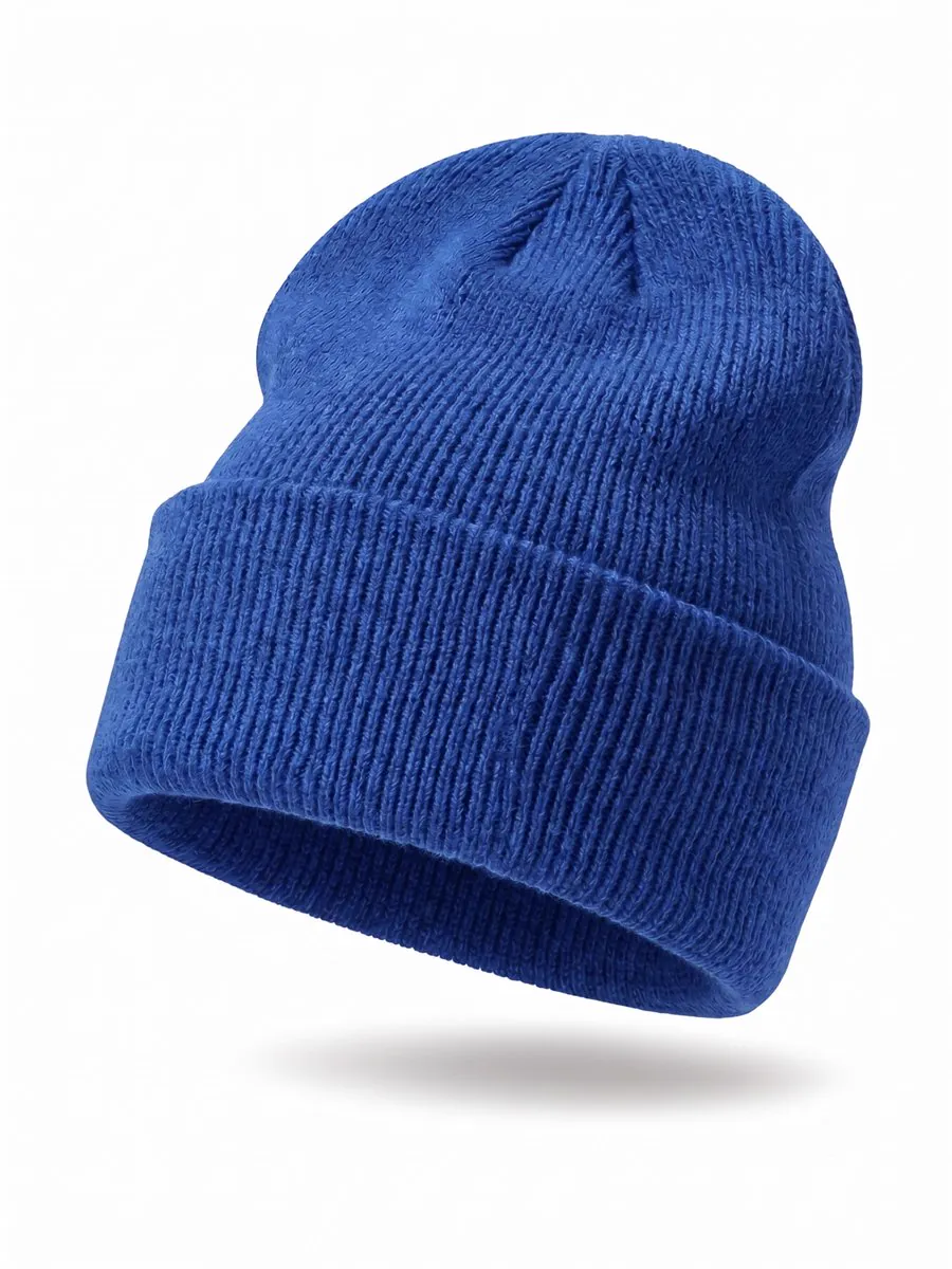 Classic Cuff Beanie in Royal