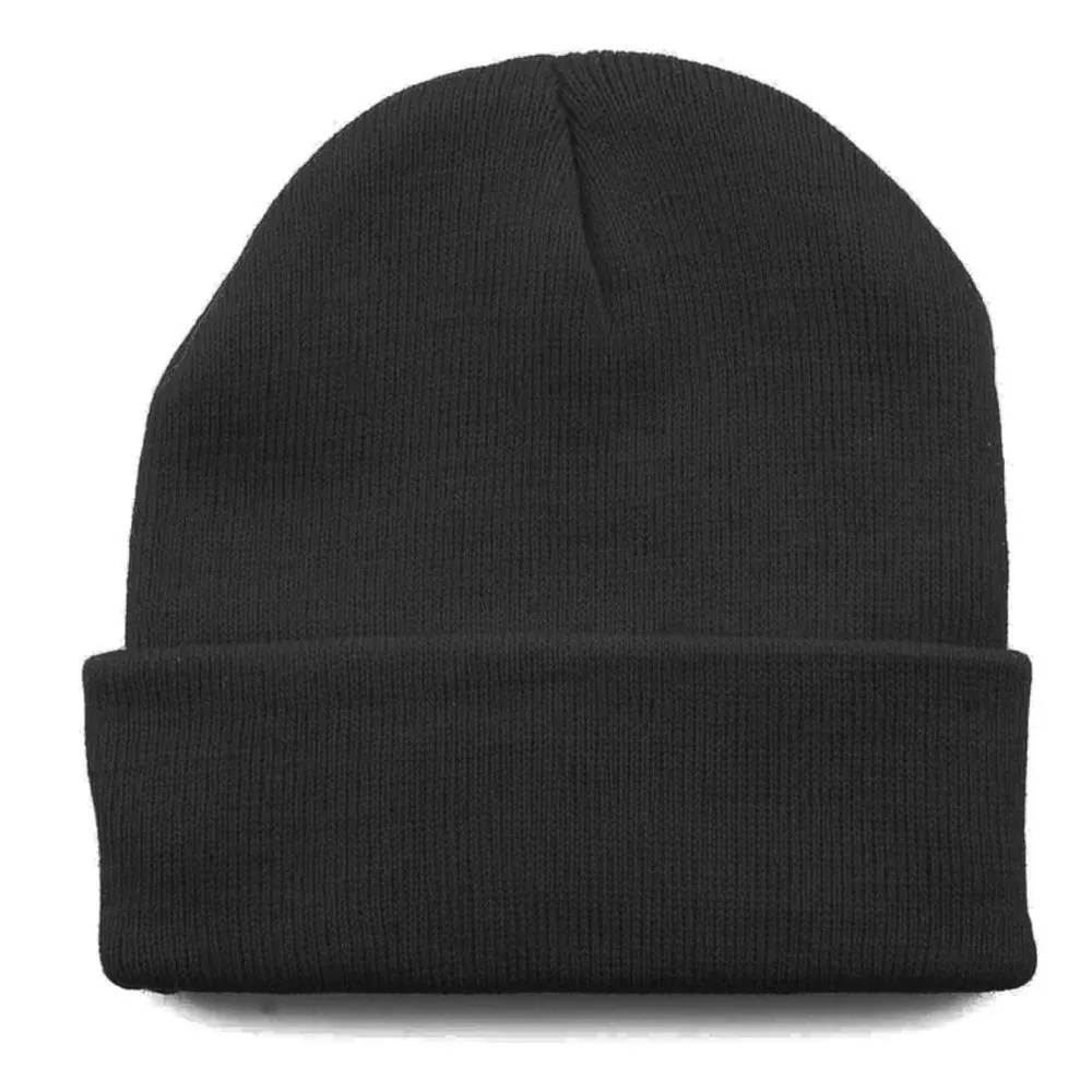 Premium Cuff Beanie in Charcoal