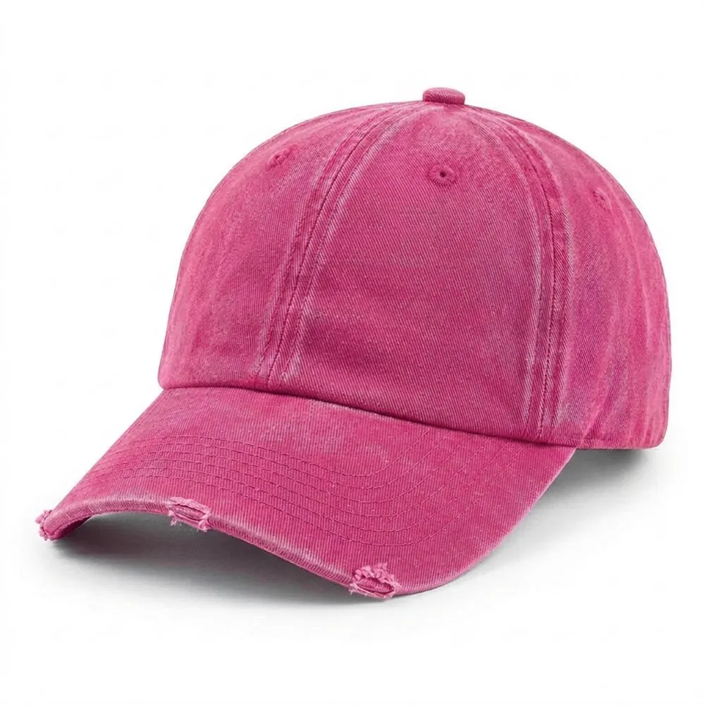 Our Washed and Distressed Classic in Hot Pink