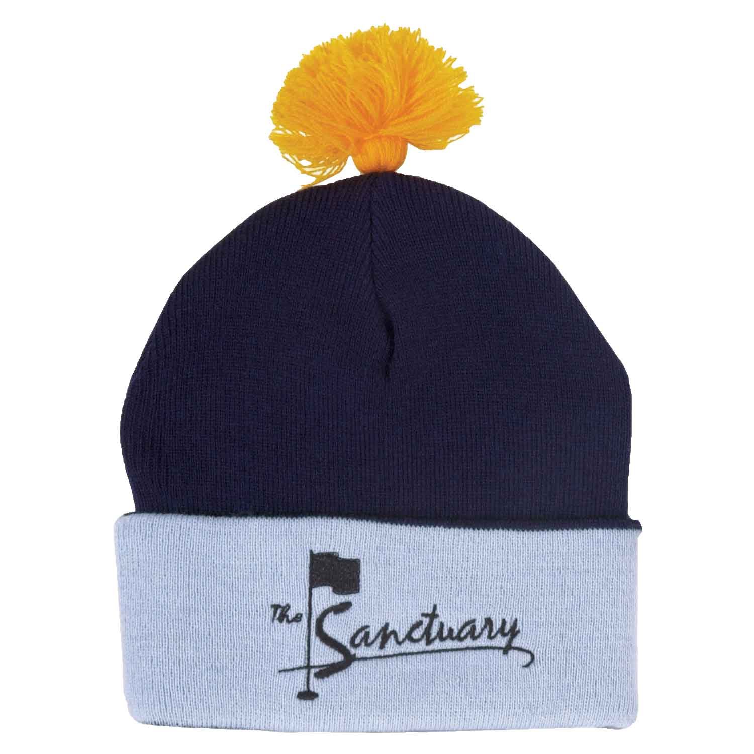 Toboggan with Pom in As Shown