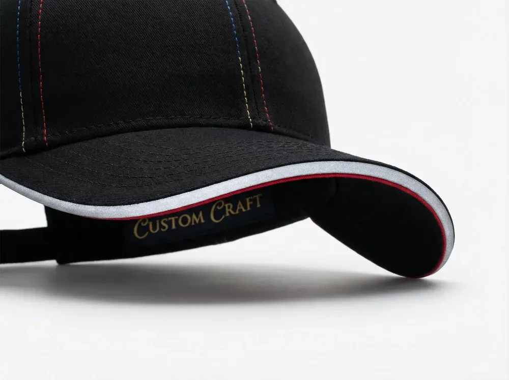 Trim example on a custom cap